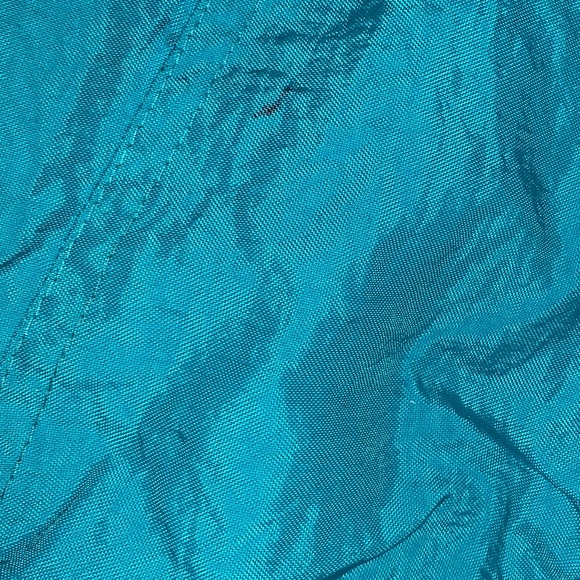 Vintage Adidas Windbreaker Men’s L Teal/Royal Blue - Picture 9 of 16